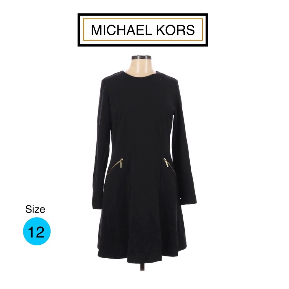 MK Little Black A-Line Dress